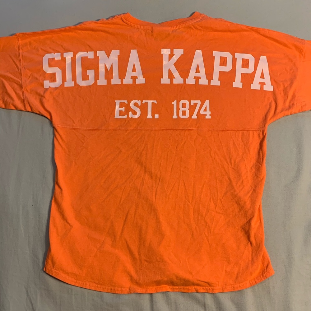 NWT Sigma Kappa Sorority Long Sleeve Top